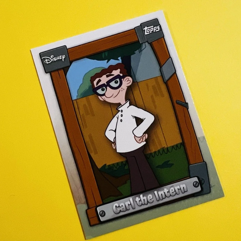 2026 Topps Disney Neon Carl The Intern P&F-17 Insert